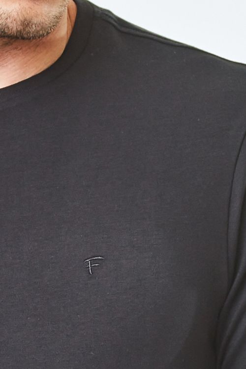 Camiseta T-Shirt Pima Regular - Preto