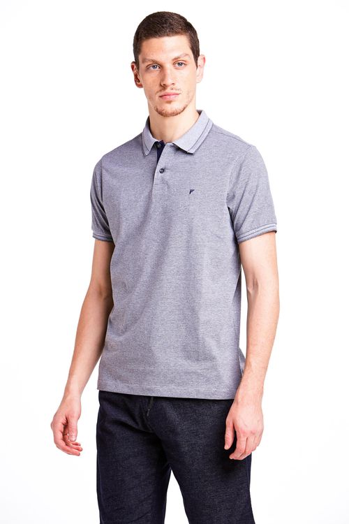 Camisa Polo Manga Curta Regular Listrada Ecollezione Fideli