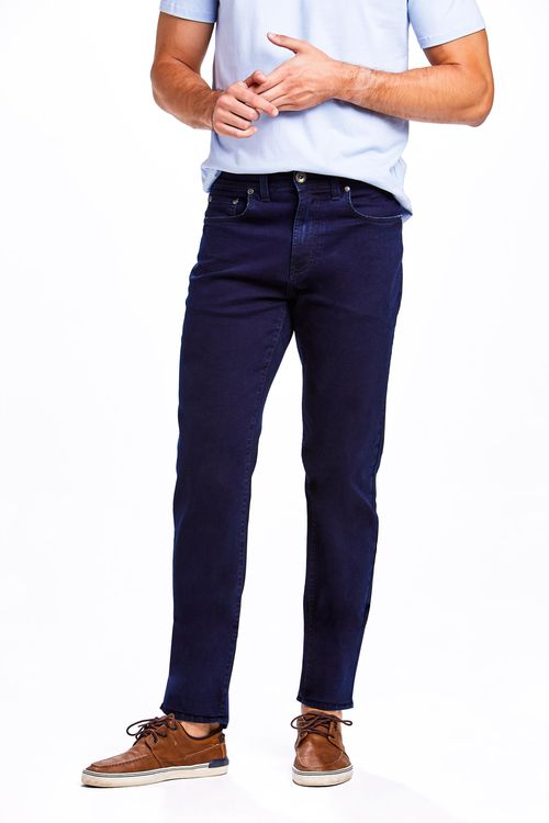 Calça Jeans Regular Ufficio Fideli - Azul Escuro