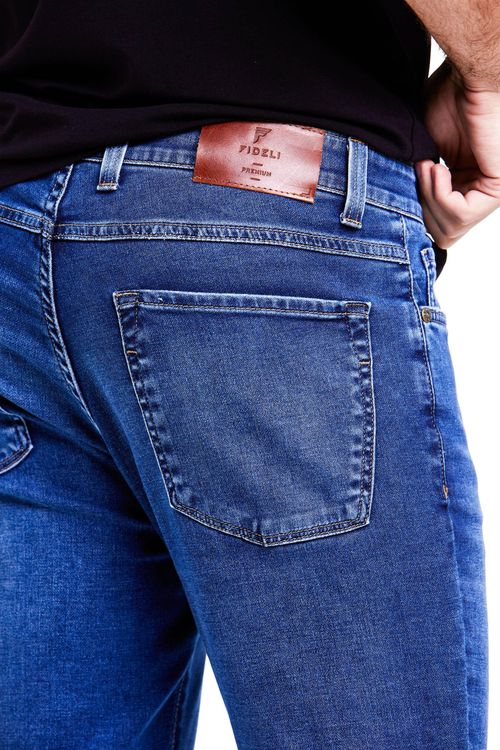 Calça Jeans Slim Giorno Fideli