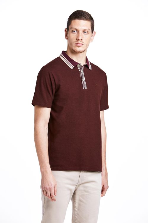 Camisa Polo Manga Curta Regular Ecollezione Fideli