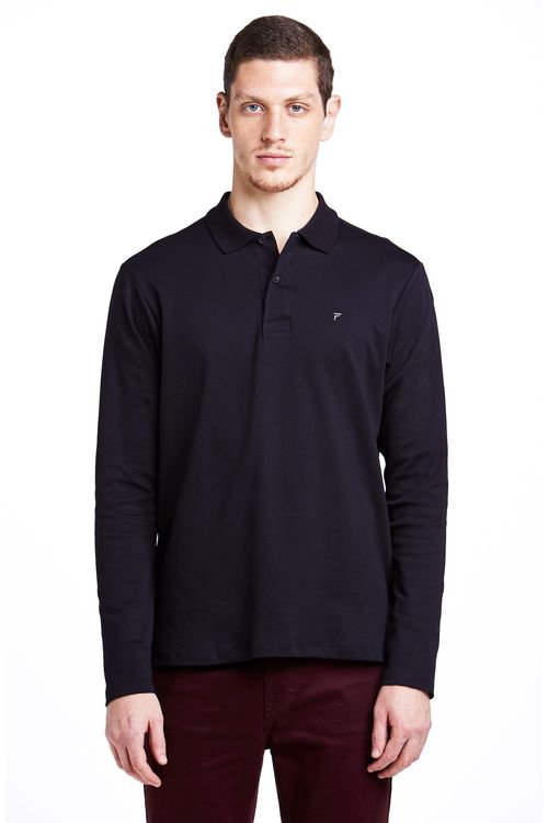 Camisa Polo Manga Longa Regular Giorno Fideli