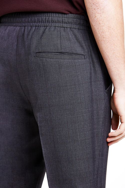 Calça Social Slim Médio Com Cordão Ufficio Fideli