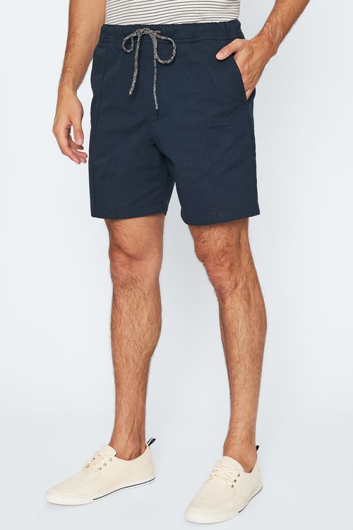 Bermuda Jeanswear Regular Verano Giorno Fideli - Azul