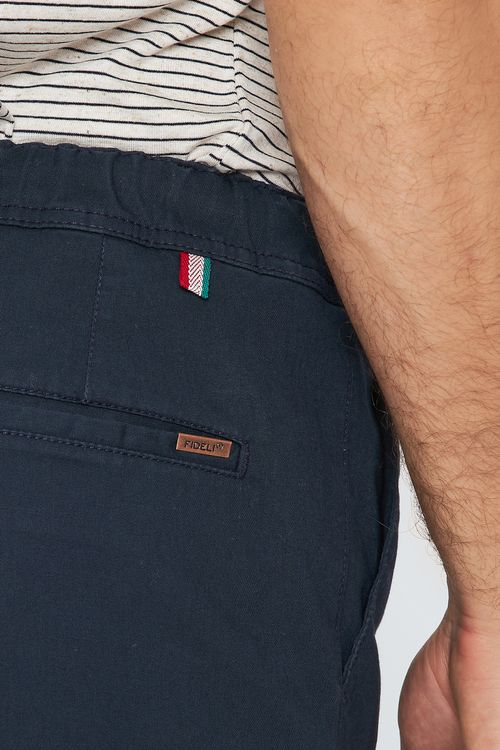 Bermuda Jeanswear Regular Verano Giorno Fideli - Azul