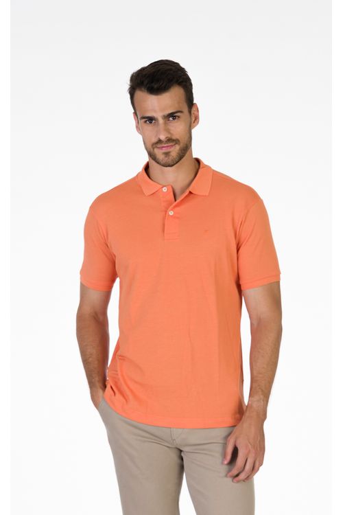 Camisa Polo Manga Curta Regular Algodão Pima Ufficio Fideli