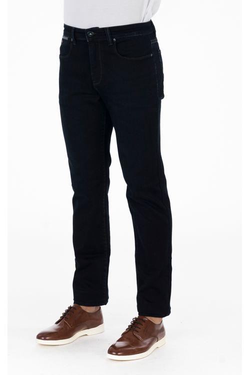 Calça Jeans Regular Ufficio Fideli - Azul Escuro
