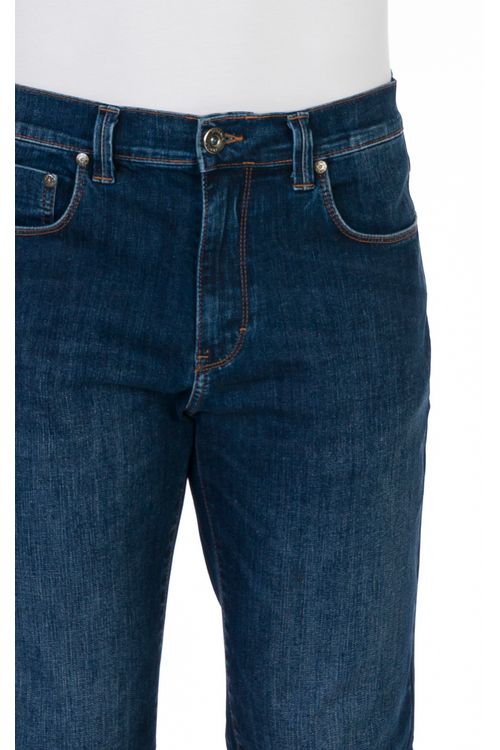 Calca Jeans Regular Fideli Giorno - Azul Escuro