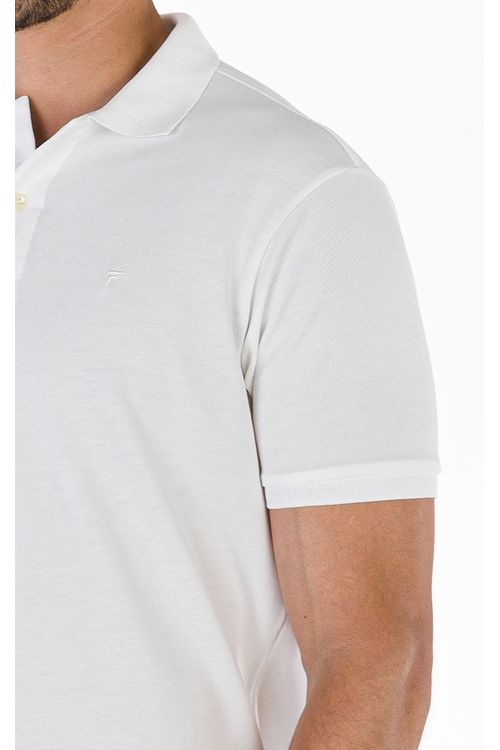 Camisa Polo Manga Curta Regular Algodão Pima Ufficio Fideli