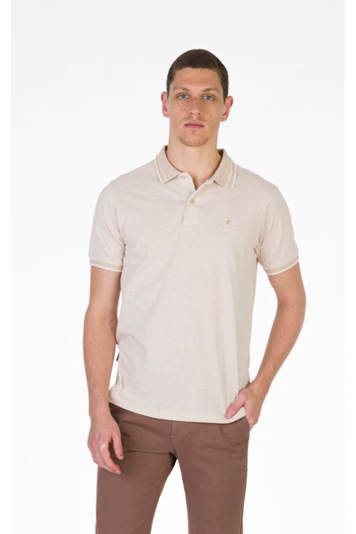 Camisa Polo Manga Curta Regular Listrada Ecollezione Fideli