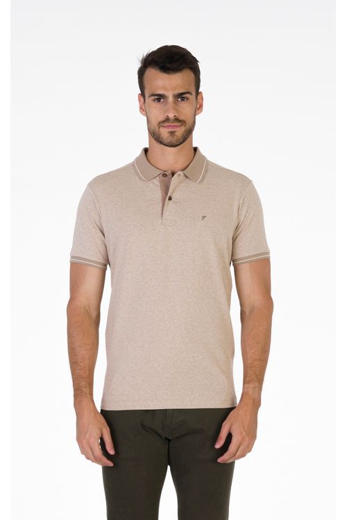Camisa Polo Manga Curta Regular Ecollezione Fideli