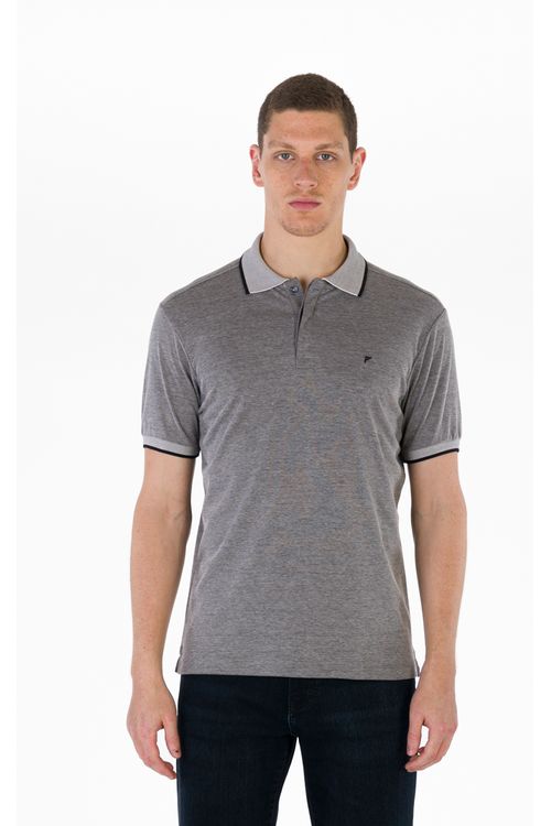Camisa Polo Manga Curta Regular Giorno Fideli