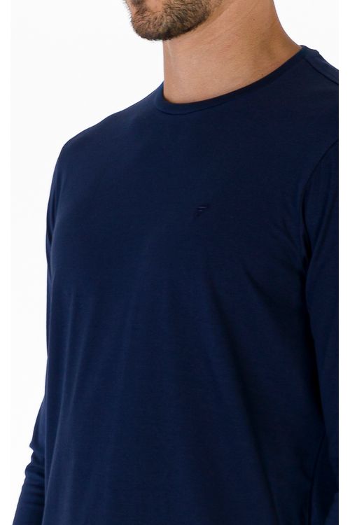 Camiseta Manga Longa Regular Giorno Fideli
