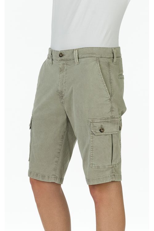 Bermuda Jeanswear Regular Cargo Giorno Fideli