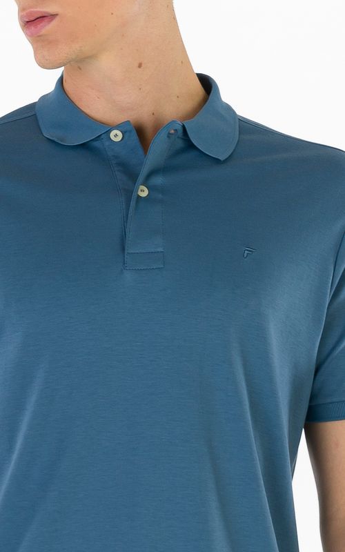 Polo Manga Curta Regular Algodão Pima Essenziale Fideli