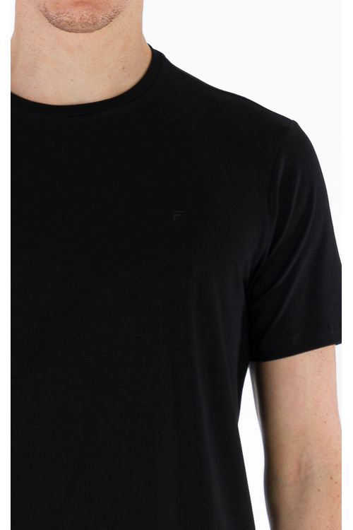 Camiseta Manga Curta Regular Algodão Pima Ufficio Fideli