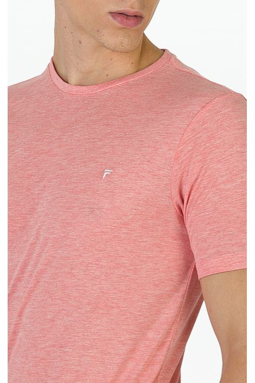 Camiseta Manga Curta Regular Giorno Fideli - Laranja
