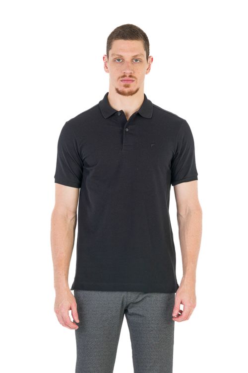 Camisa Polo Manga Curta Regular Giorno Fideli