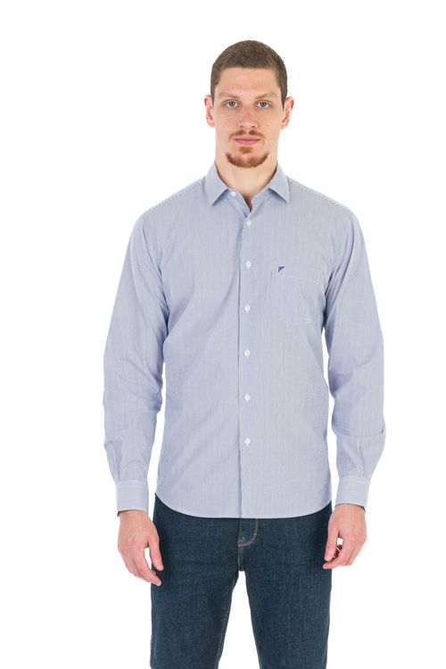 Camisa Casual Manga Longa Regular Listrada Giorno Fideli