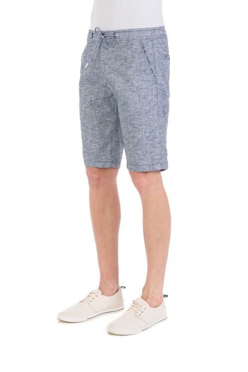 Bermuda Jeanswear Regular Giorno Fideli - Azul