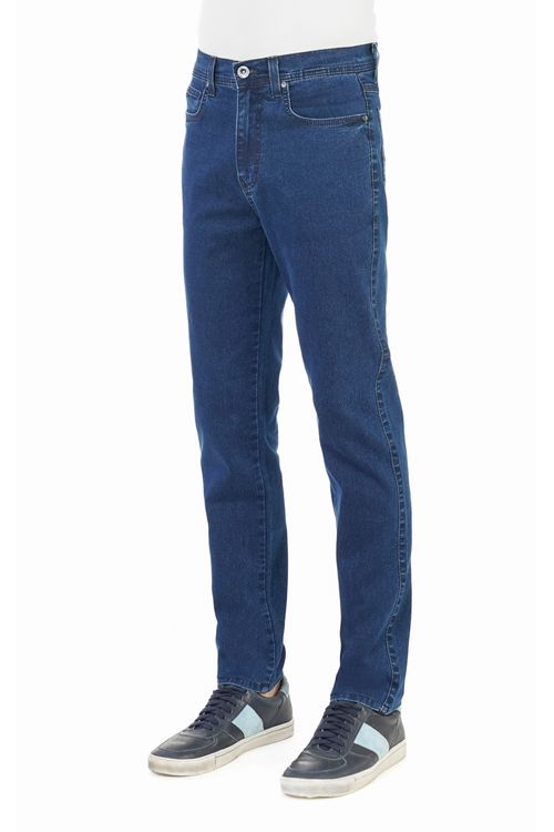 Calça Jeans Tradicional Ufficio Fideli - Azul