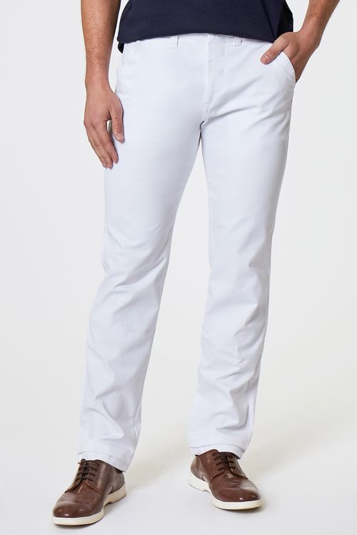 Calça Jeanswear Slim Ufficio Fideli - Branco