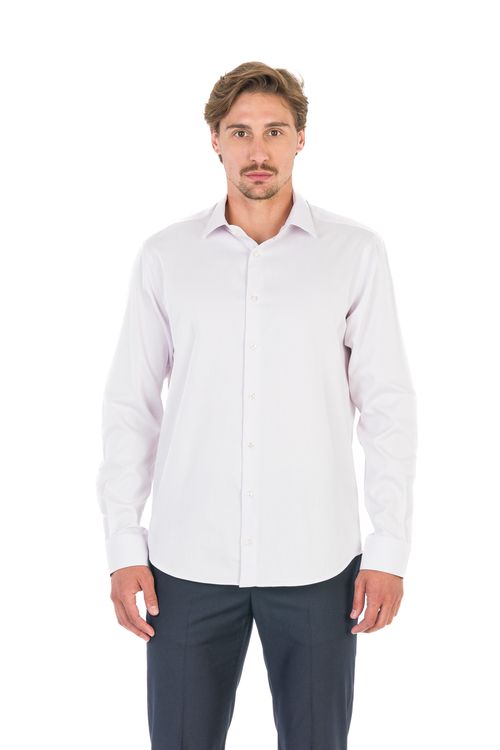 Camisa Social Slim Pontilhado Ufficio Fideli