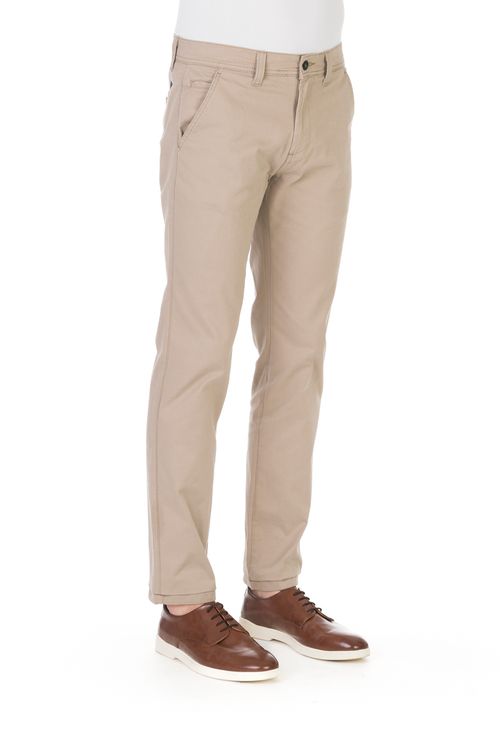 Calça Jeanswear Slim Ufficio Fideli - Caqui