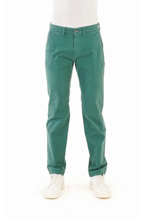 Calça Jeanswear Regular Sartoria Blu Fideli - Verde