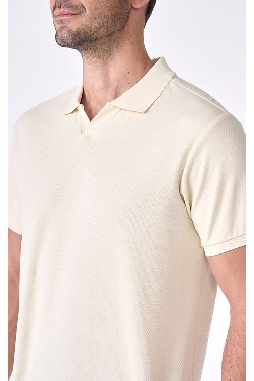 Camisa Polo Manga Curta Regular Giorno Fideli