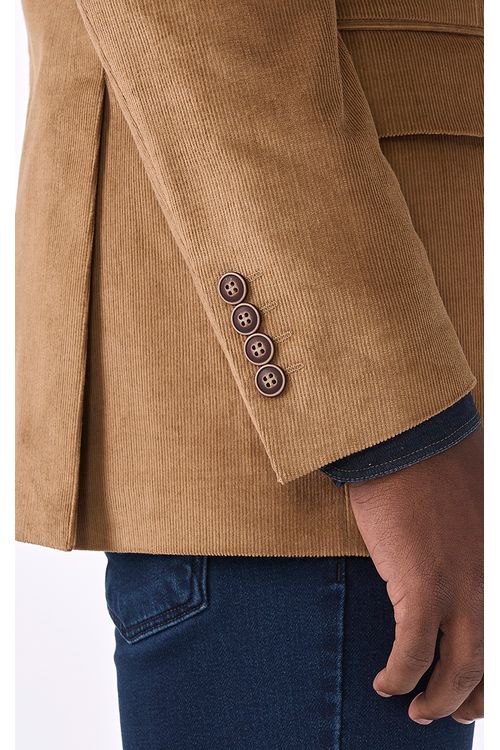 Blazer Veludo Regular Curto Fideli