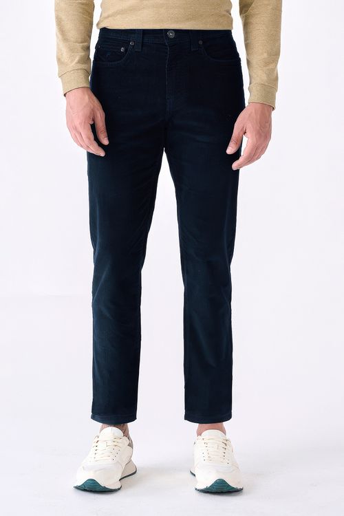 Calça Jeanscolor Regular Veludo Fideli