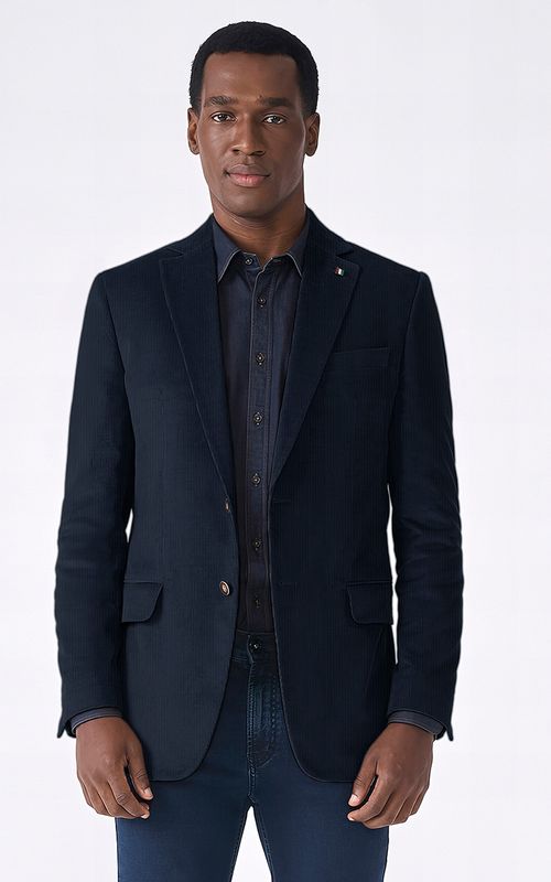 Blazer Veludo Regular Médio Fideli