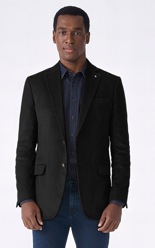 Blazer Veludo Regular Médio Fideli