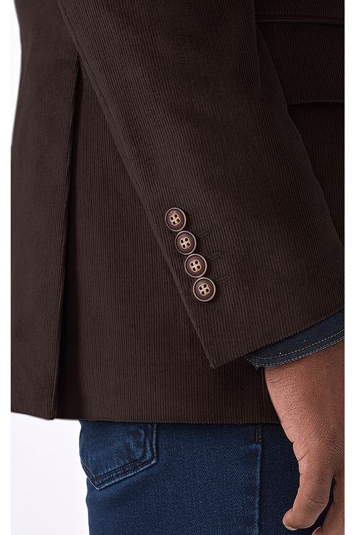 Blazer Veludo Regular Médio Fideli
