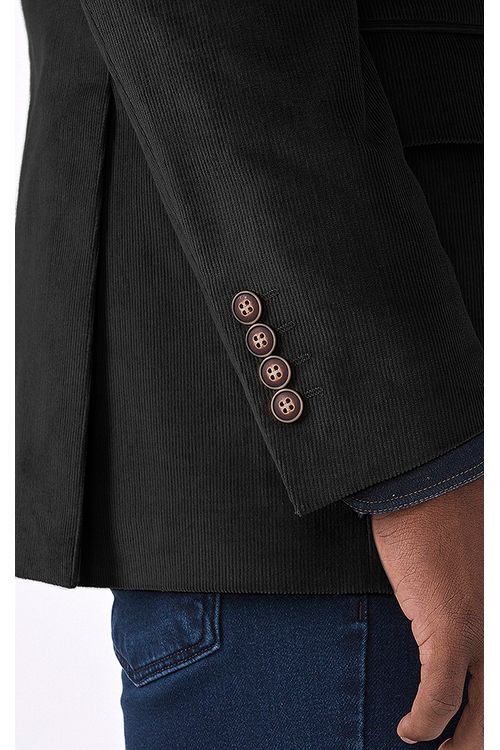 Blazer Veludo Regular Médio Fideli