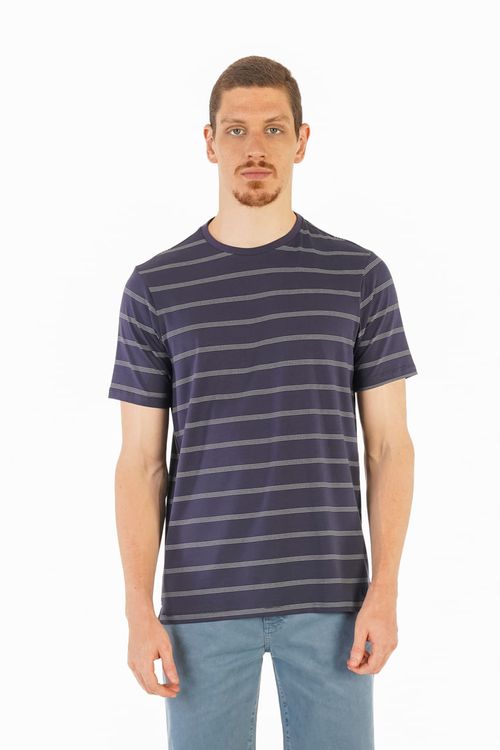 Camiseta Manga Curta Regular Listrada Giorno Fideli