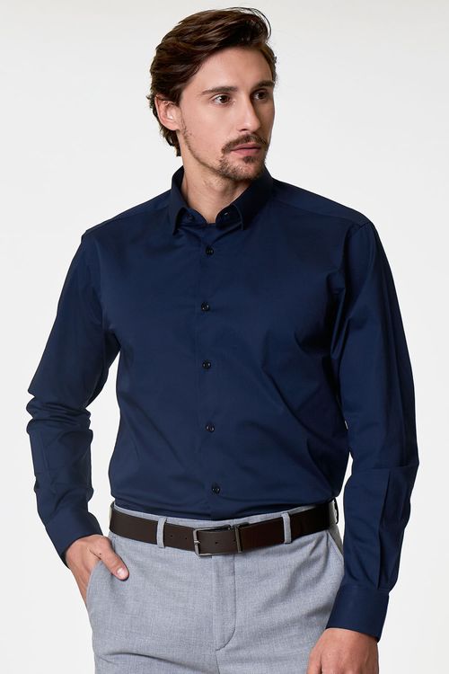 Camisa Social Slim Stretch Fideli