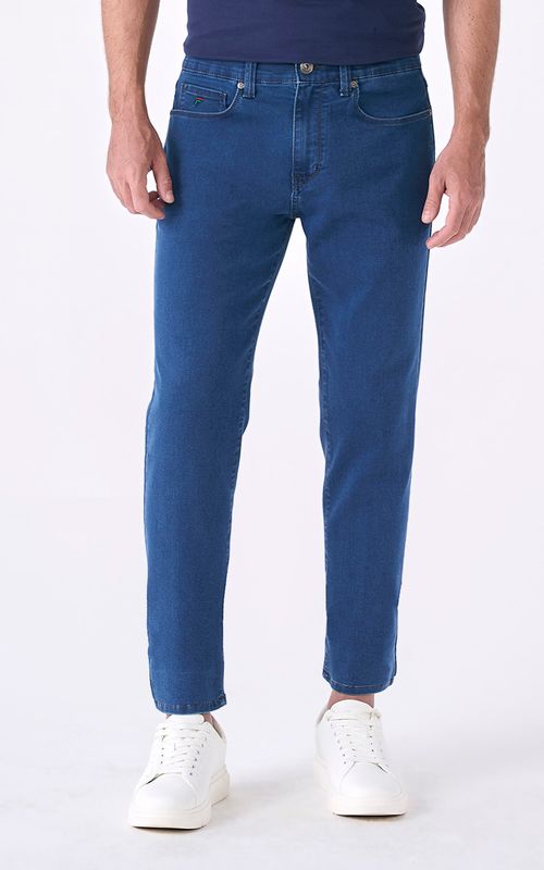 Calça Jeans Regular Ufficio Essenziale Fideli