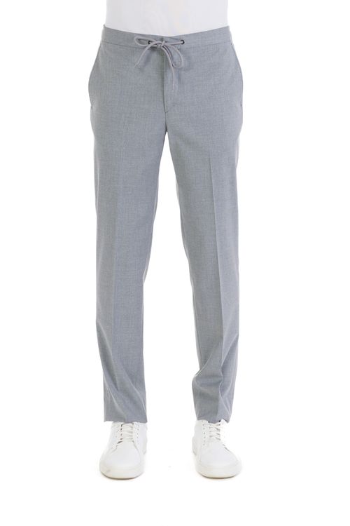 Calça Social Bf Sp Elast. Cordao Slim Vb