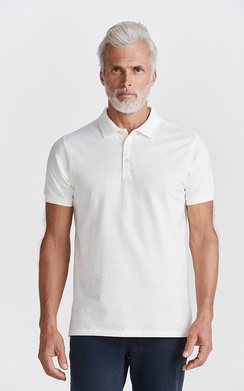 Polo Manga Curta Regular Fideli