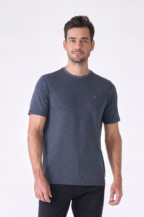 Camiseta Manga Curta Regular  Algodão Pima Fideli