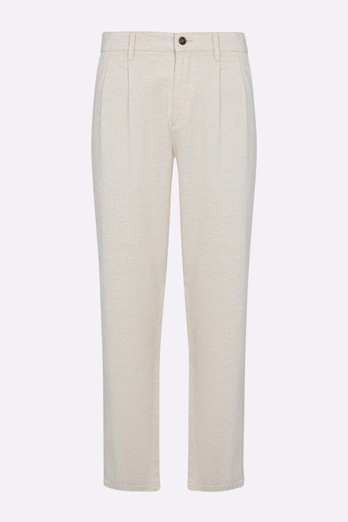 Calça Jeanswear Slim Com Prega Ecollezione Fideli