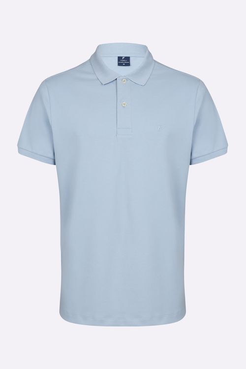 Polo Manga Curta Regular Ufficio Essenziale Fideli