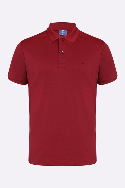 Polo Manga Curta Regular Algodão Pima Essenziale Fideli