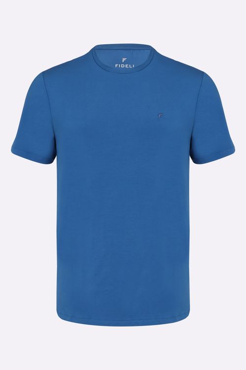Camiseta Manga Curta Regular Algodão Pima Ufficio Essenziale Fideli