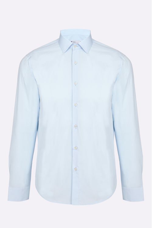 Camisa Social Slim Algodão Fio 60 Fideli
