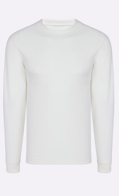 Blusa Manga Longa Regular Gola Careca Fideli