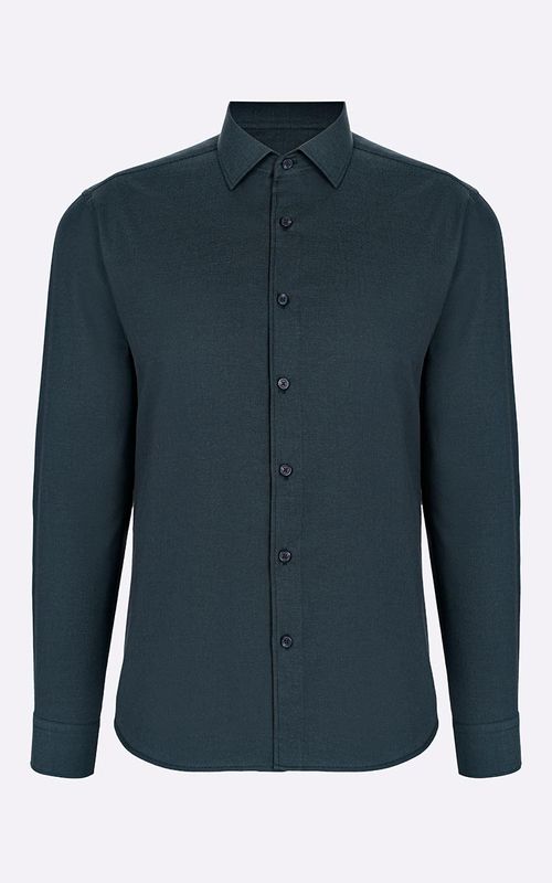 Camisa Casual Manga Longa Regular Fideli