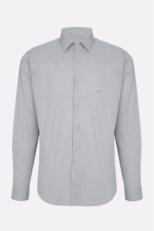 Camisa Casual Manga Longa Regular Fideli